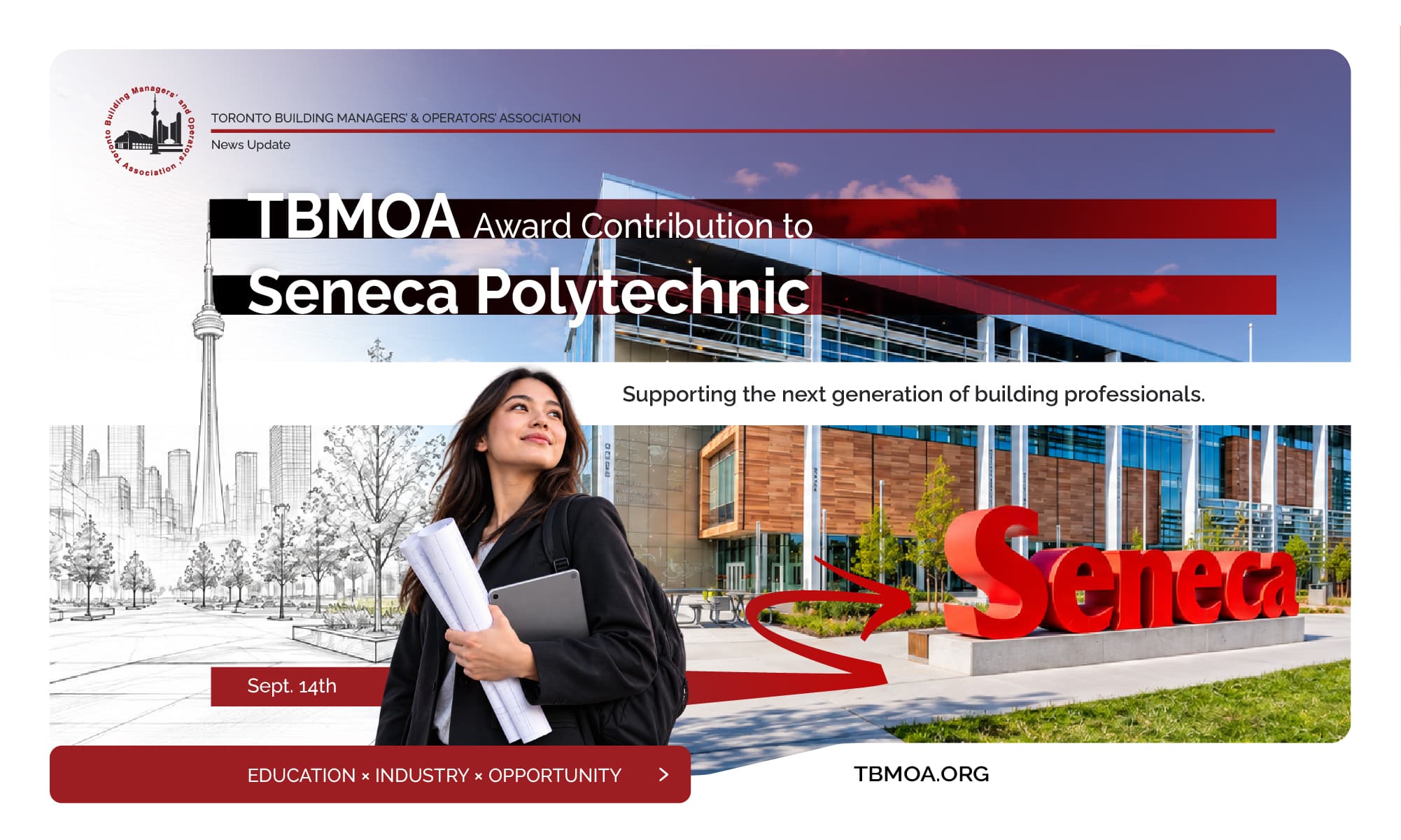 TBMOA Supports the Next Generation of Building Professionals Through Seneca Polytechnic Award