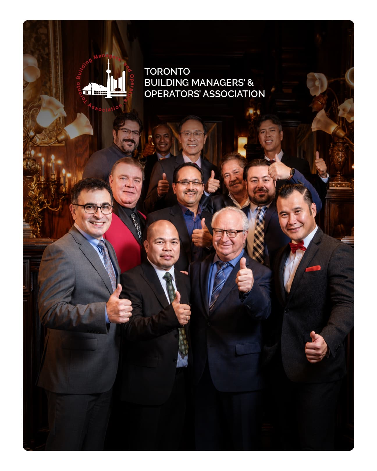 TBMOA members and building industry professionals connecting at an association event
